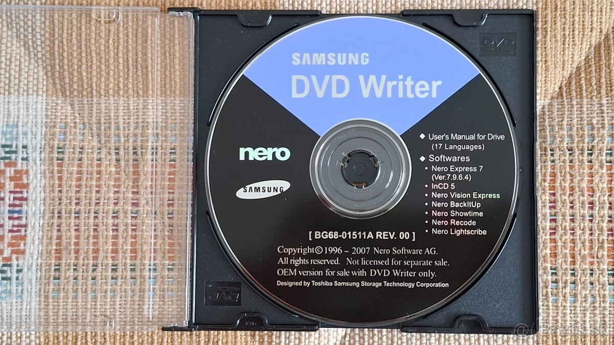 DVD napaľovačka Samsung SH-S203 čierna do PC - 9