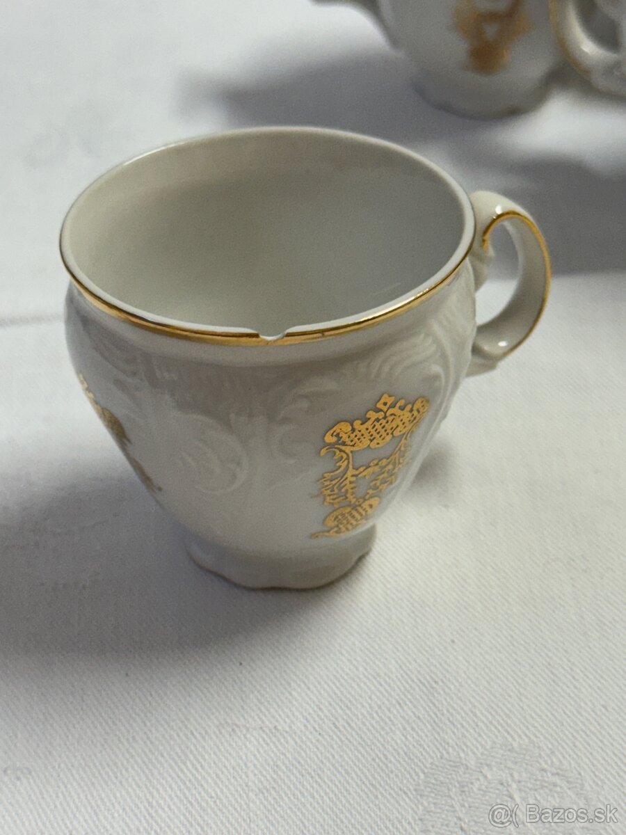 Porcelánová kávová sada zn. Bernadotte - 9