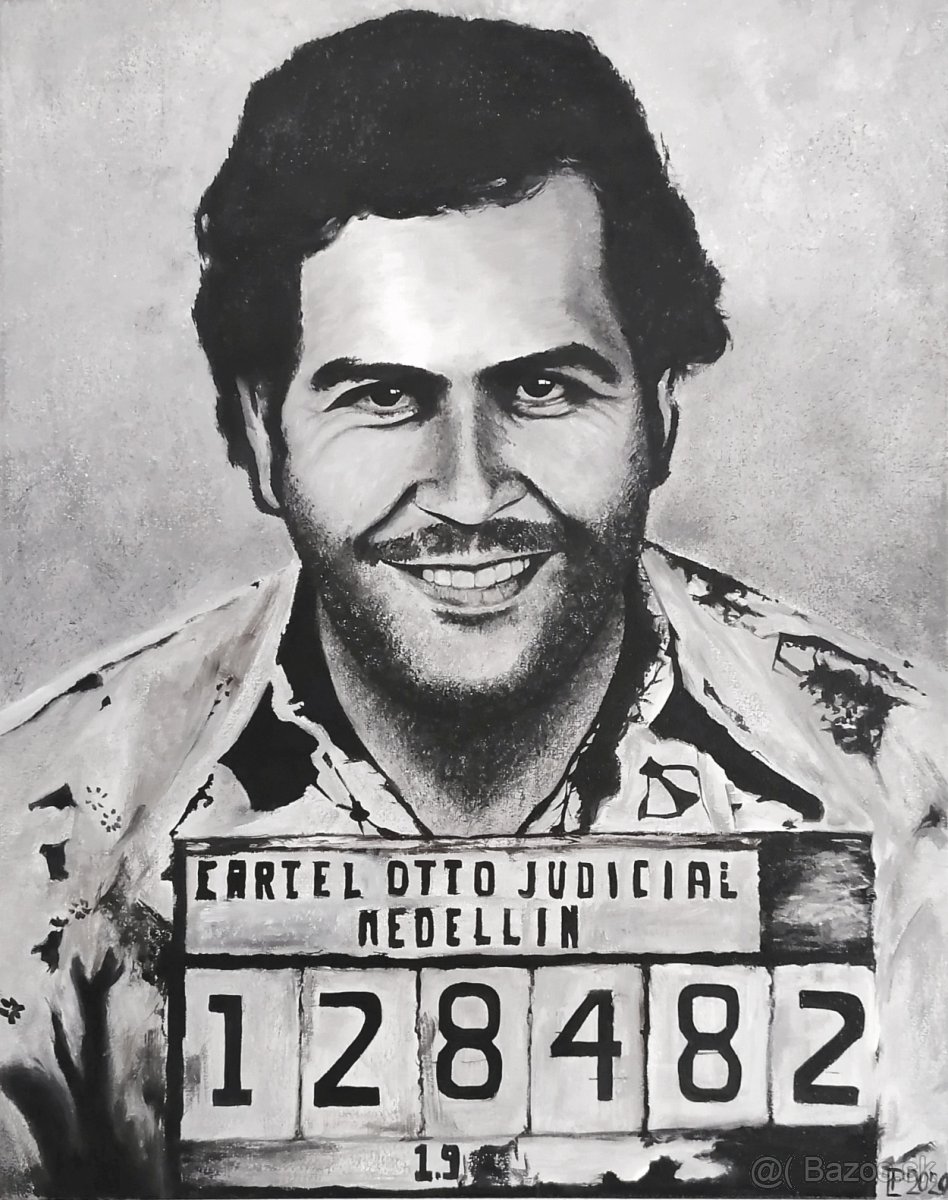 Ručne maľovaný obraz - olejomaľba - portrét - 9