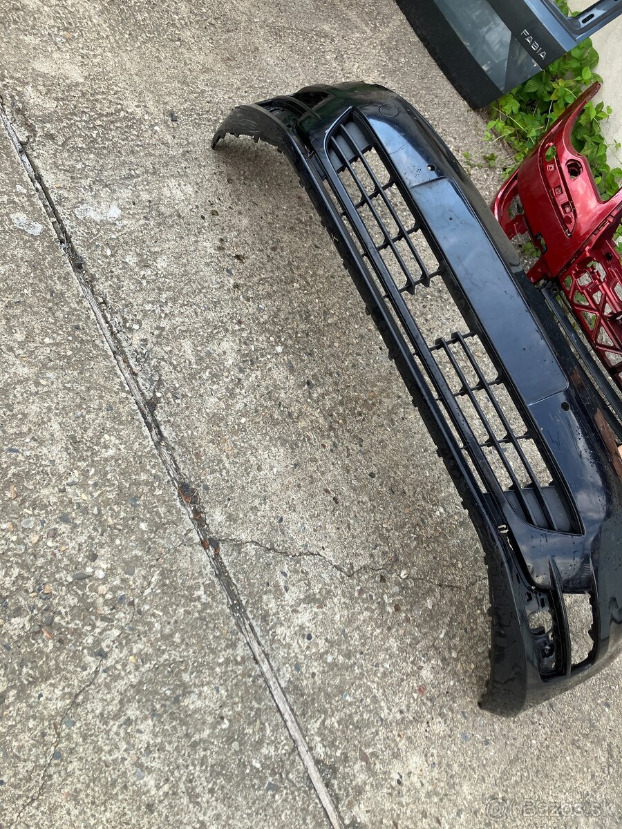 Predni naraznik vw golf 7 vii cerny 12-17 - 9