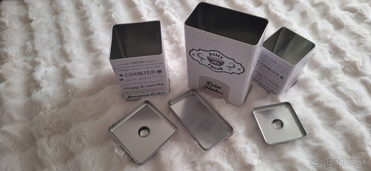 Predám dózy 3ks - 9