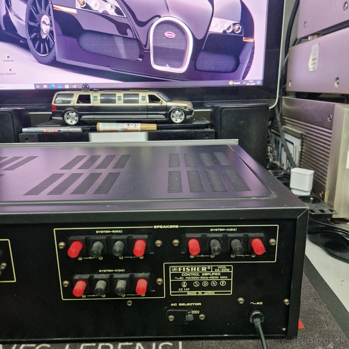FISHER CA-2310...integrovaný stereo zosilovač... - 9