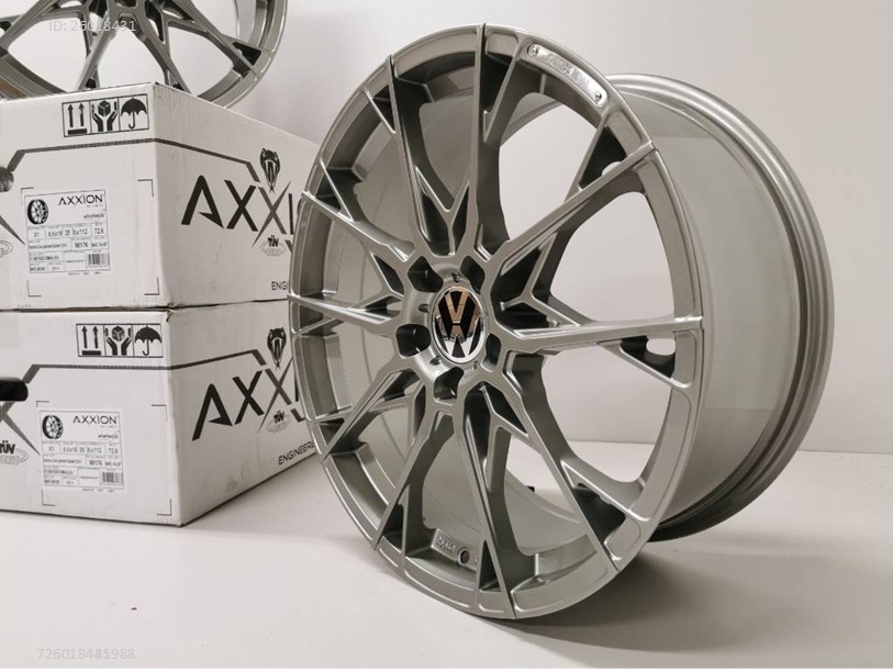 Škoda, Vw alu disky 8,5J R19 5x112 ET35 Axxion 1227 - 9