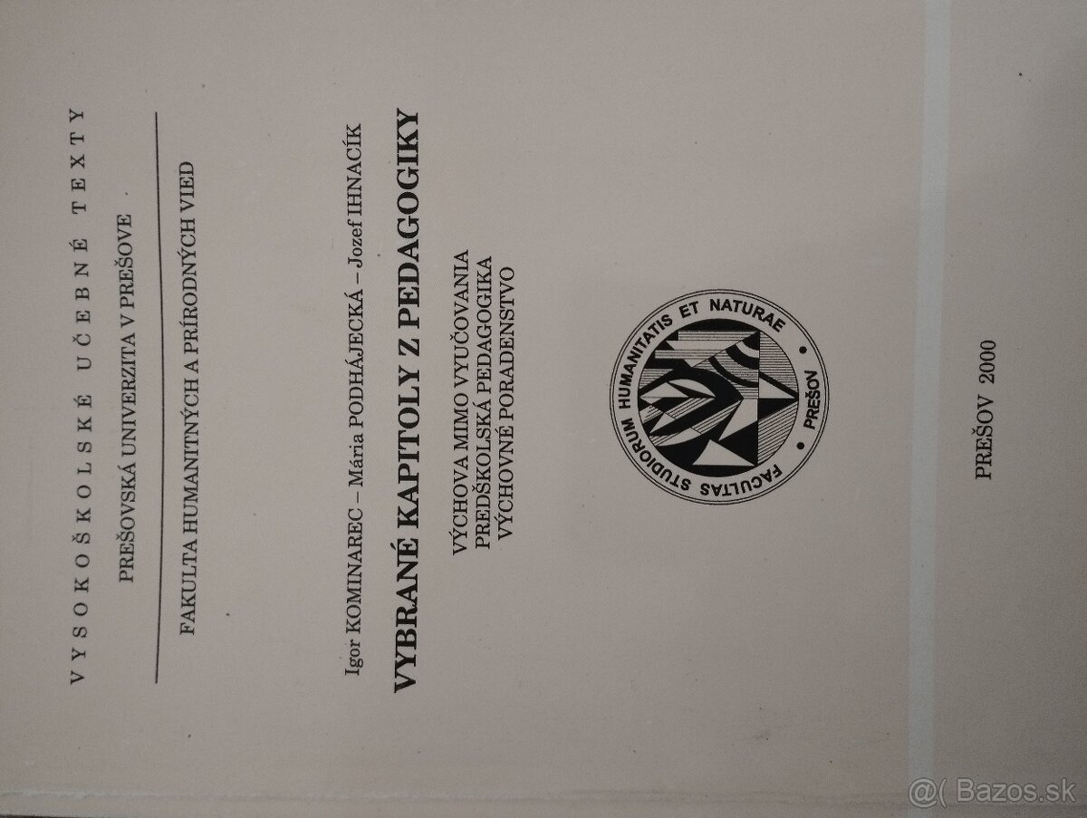 Pedagogická literatúra - 9