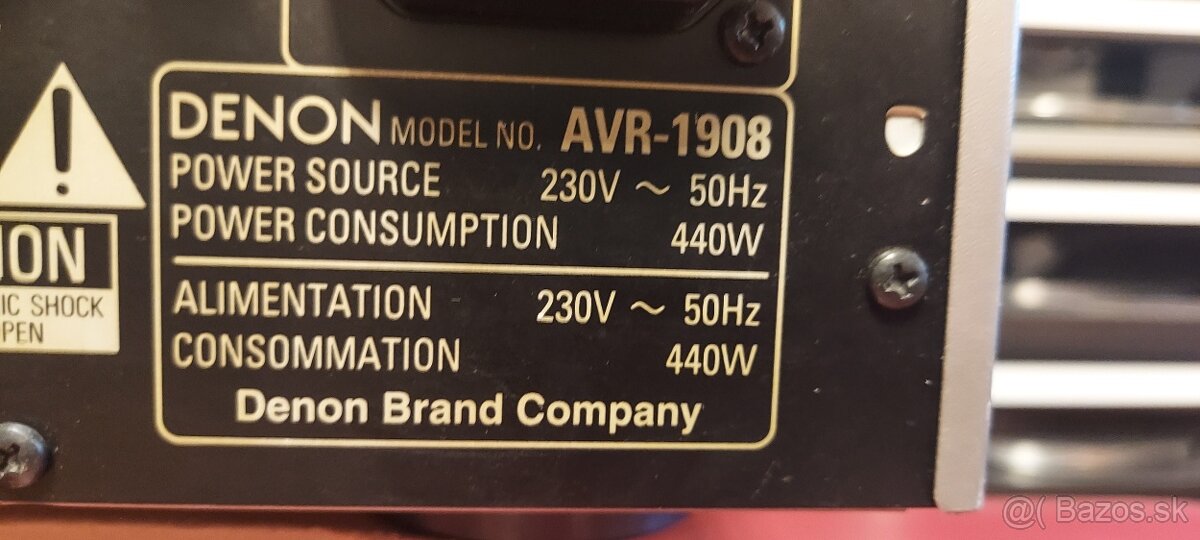 Predám receivery Sony a Denon - 9