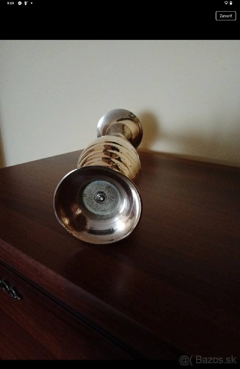 Miska -mosadz tepaná - 9