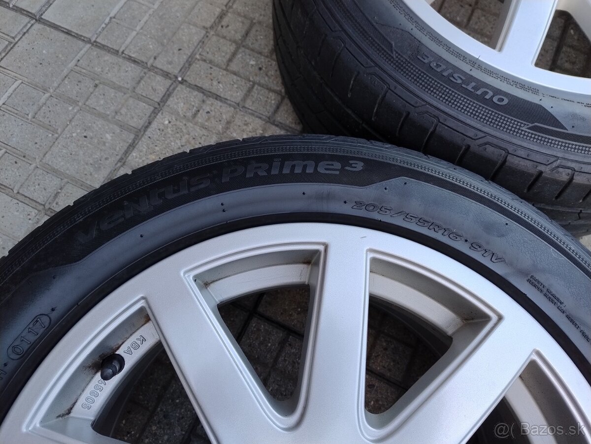 Letné pneumatiky na diskoch Hankook Ventus Prime3 205/55R16 - 9