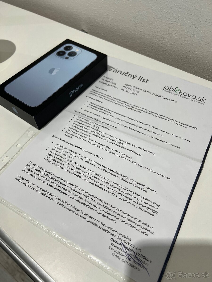 Apple iPhone 13 Pro 128GB Sierra Blue - 9