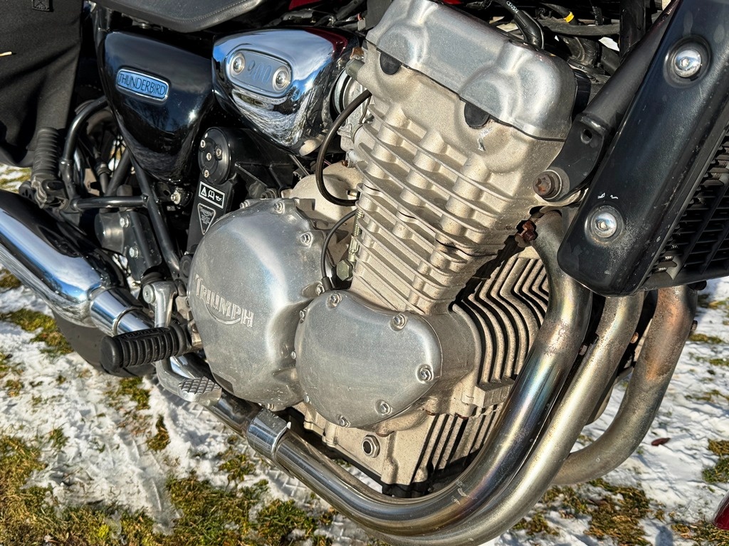 Triumph 900 Thunderbird, manuál, doplnky - 9