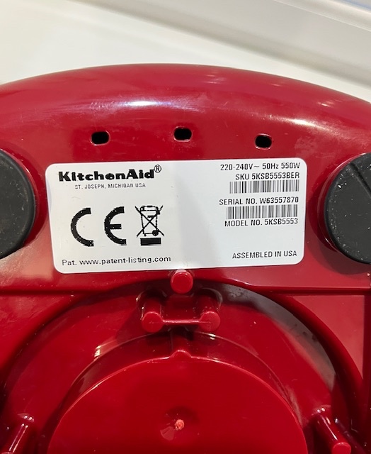 Kitchenaid 5KSB5553E Mixér 550w - 9