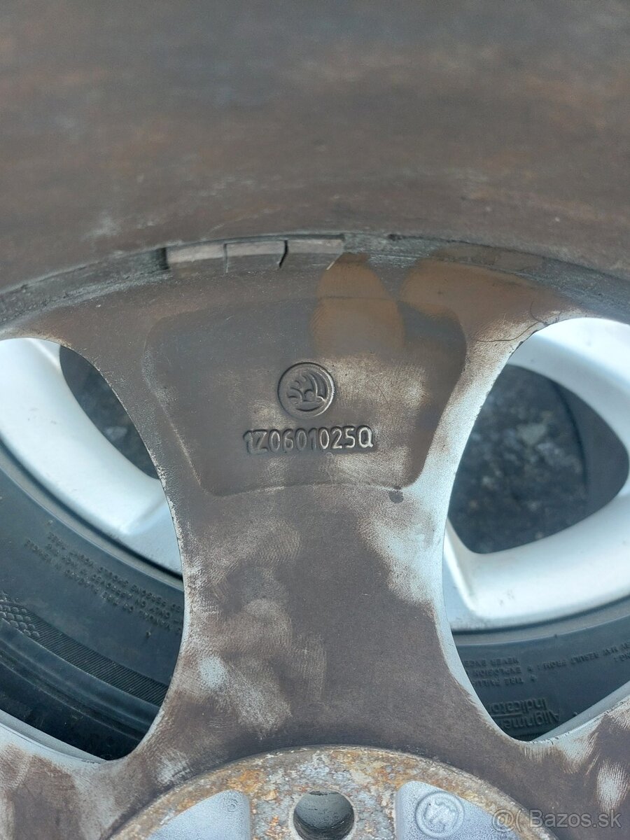 ELEKTRÓNY PNEUMATIKY ŠKODA PALLAS R17 5X112 7JX17 - 9