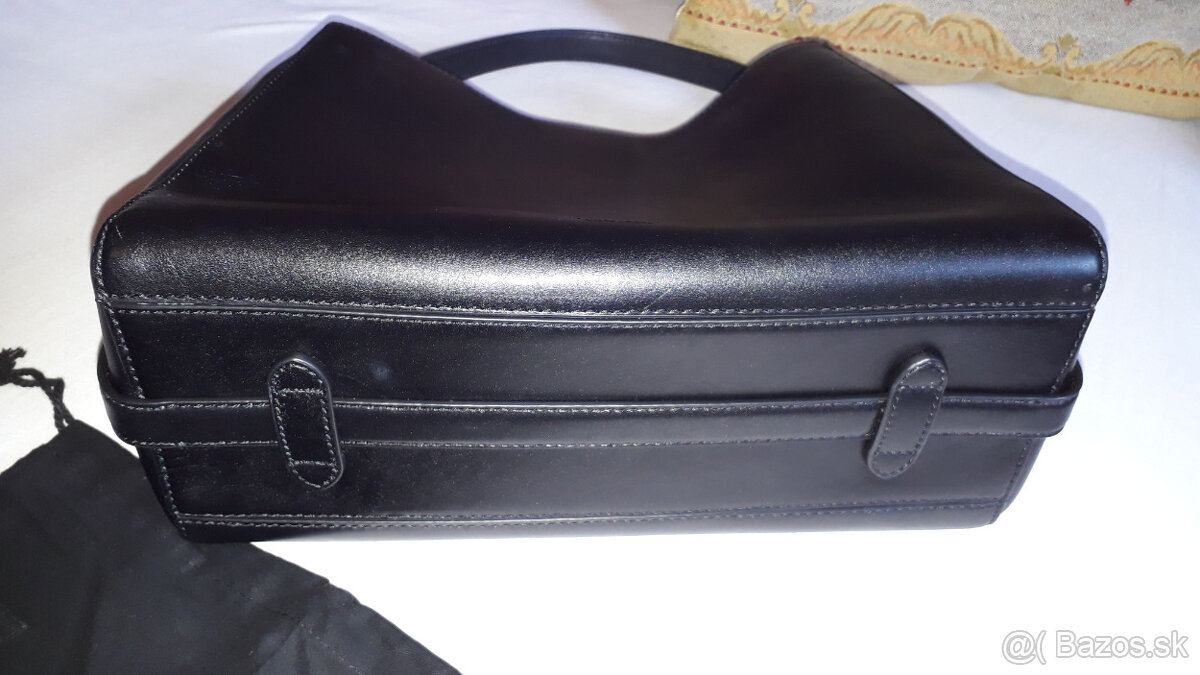 čierna kabelka ralph lauren nová - 9