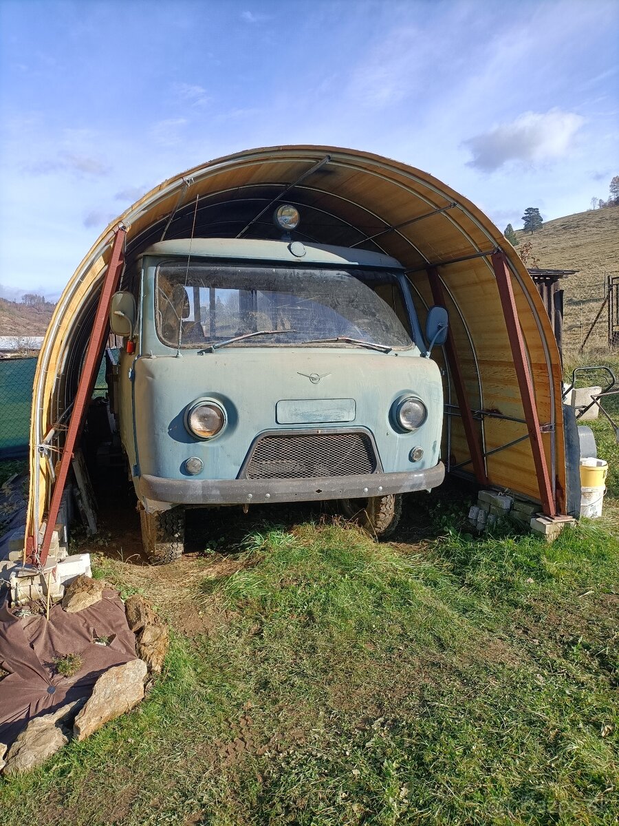 Predám UAZ 452-prerobený na valník s vyklápacou korbou - 9