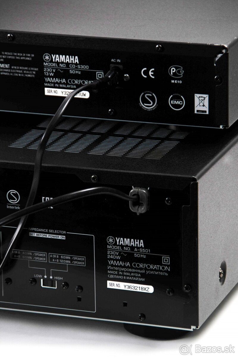 YAMAHA zostava / A-S501, CD-S300 - 9