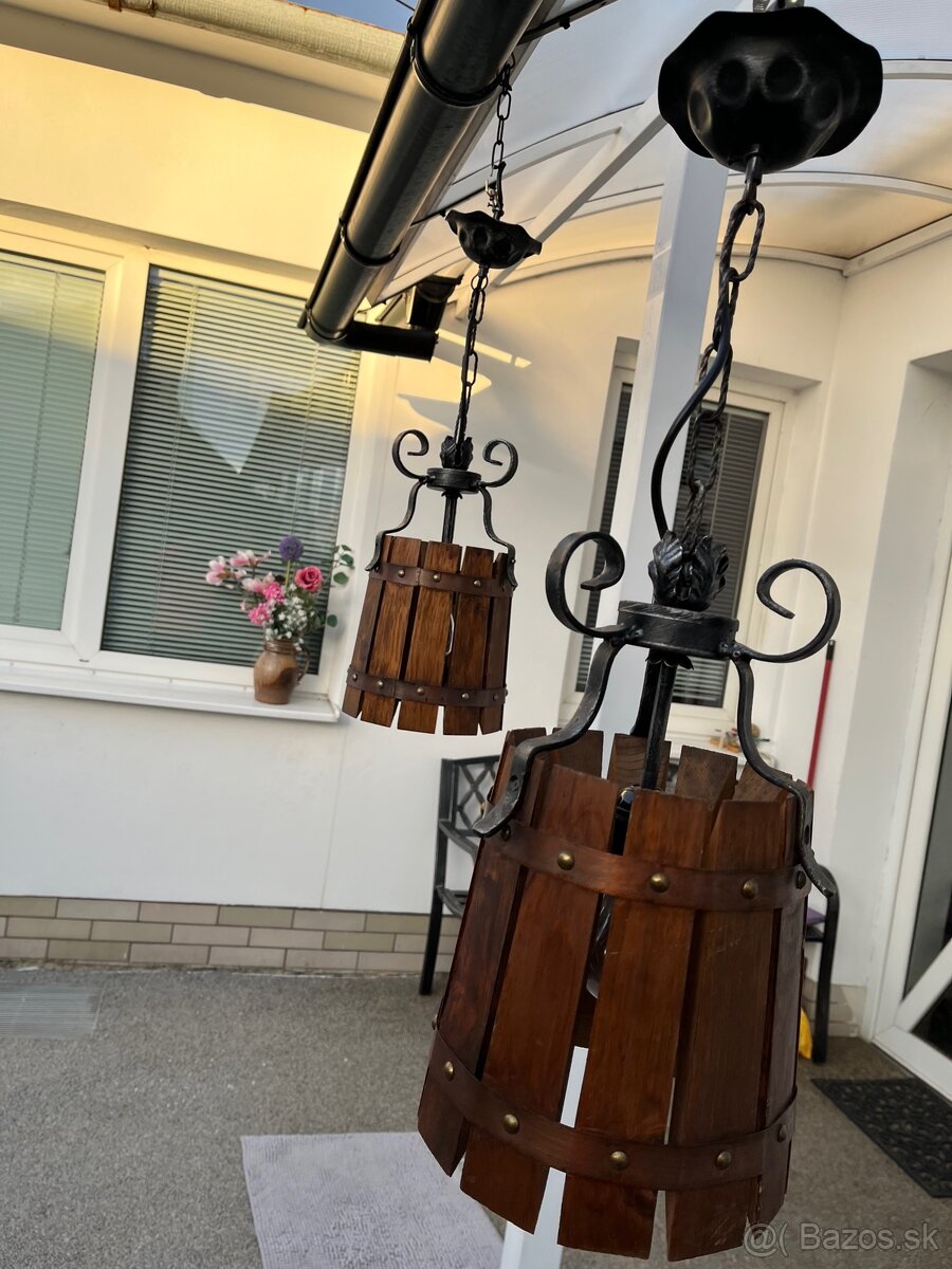 3x luster lampa na chalupu - 9