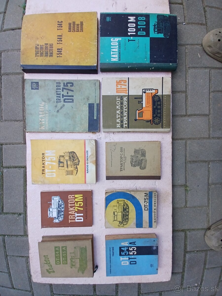 Katalogy a prirucky-navody na poln. Stroje - 9