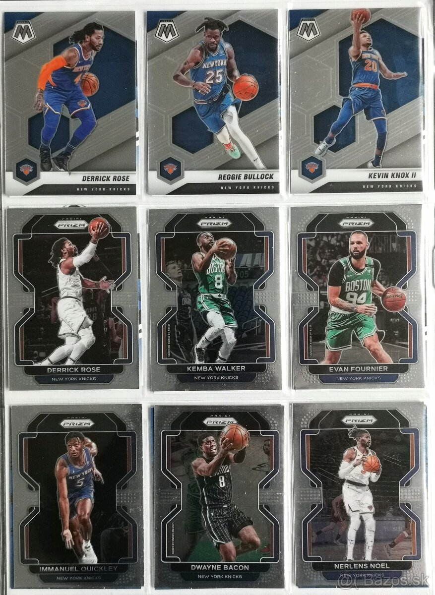 NBA karty - NY Knicks (143 kariet) - 9