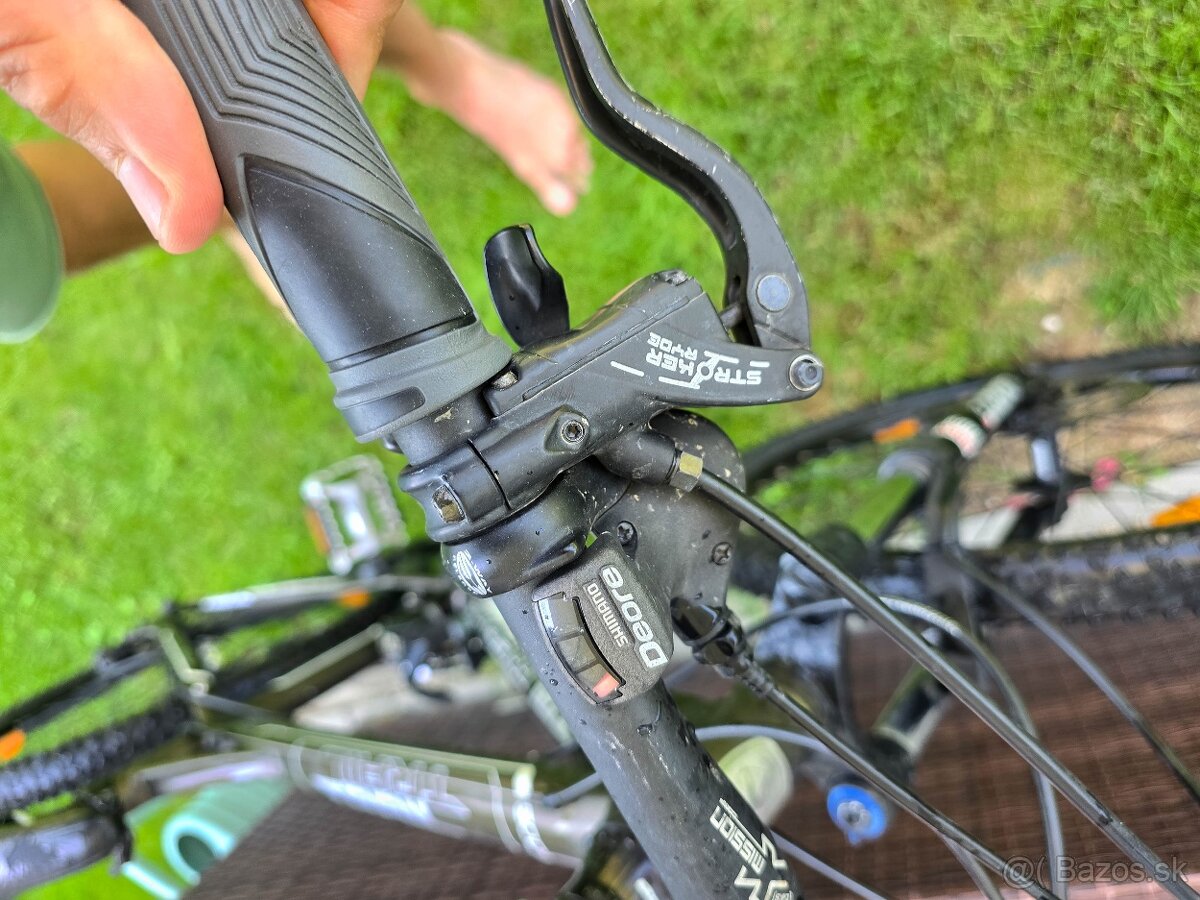 Merida MTB / kolesá 26,rám 17" / XT /RockShox - 9