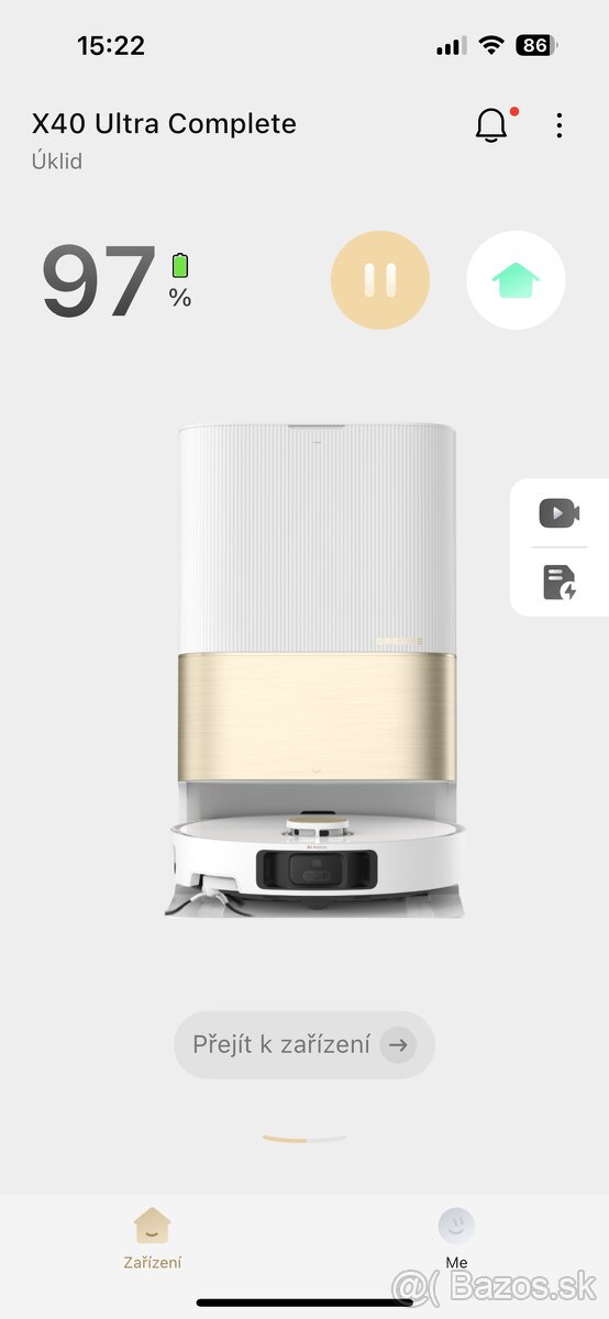 Roboticky vysavac DREAME X40 ultra complete - 9