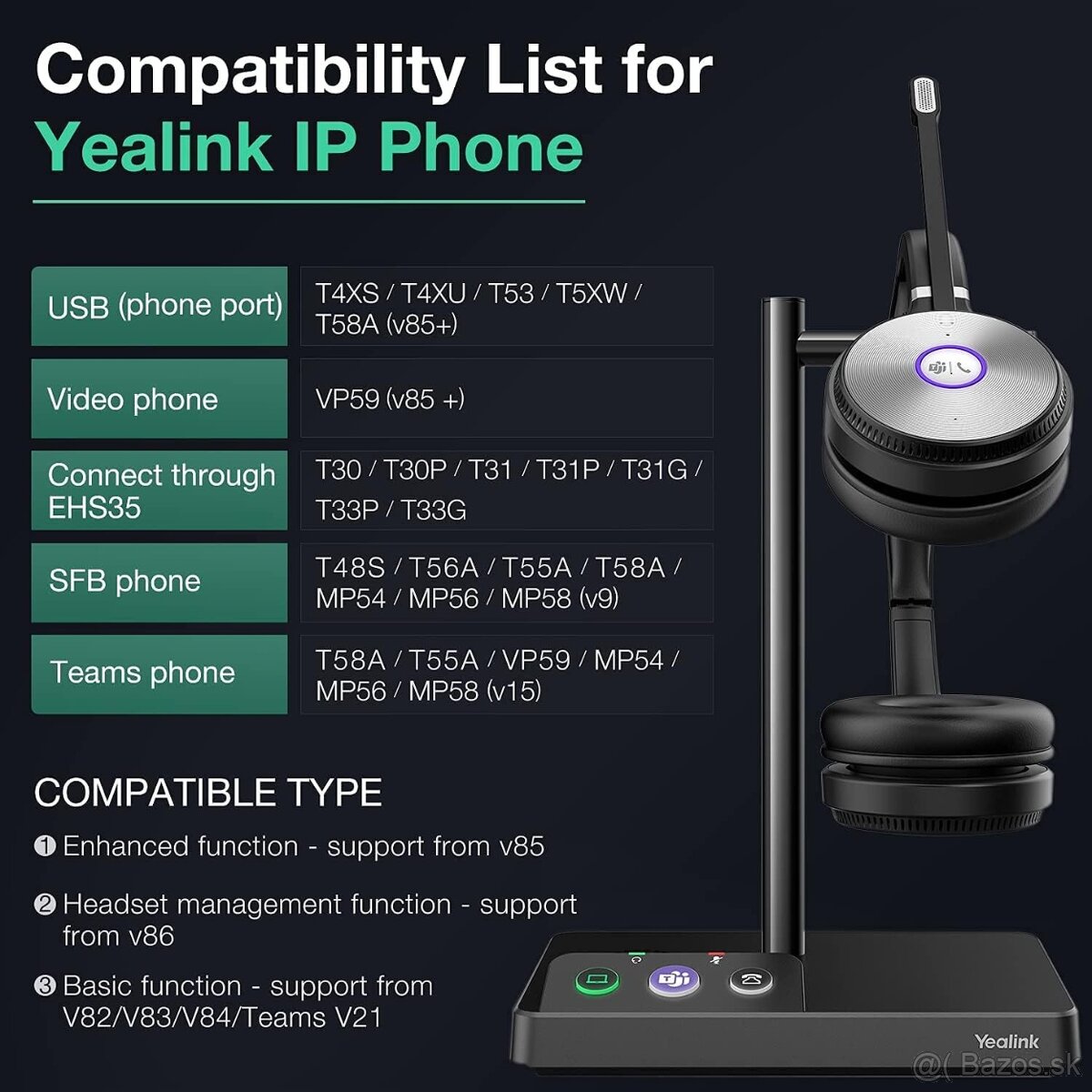 Yealink WH62 Mono UC - 9