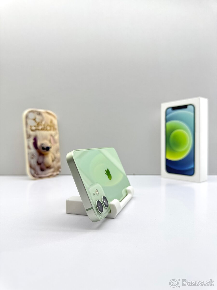 iPhone 12 MINI 128GB GREEN SUPER STAV NOVÁ BATÉRIA 100%+SKLO - 9