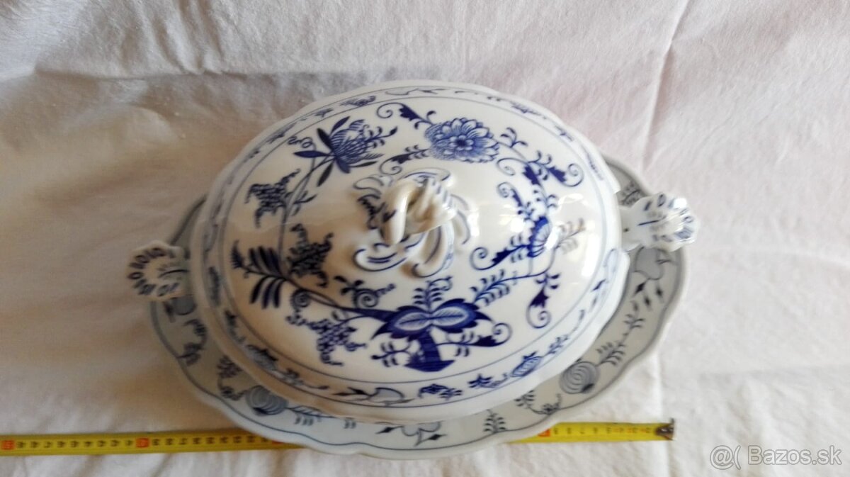 Cibulák 4 druhy polievková / ragú misa s podnosom - 9