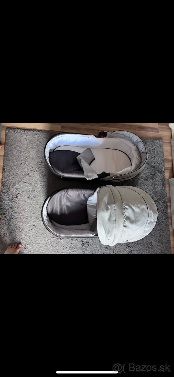 Predám kočík pre dvojičky Adbor Duo Lux - 9