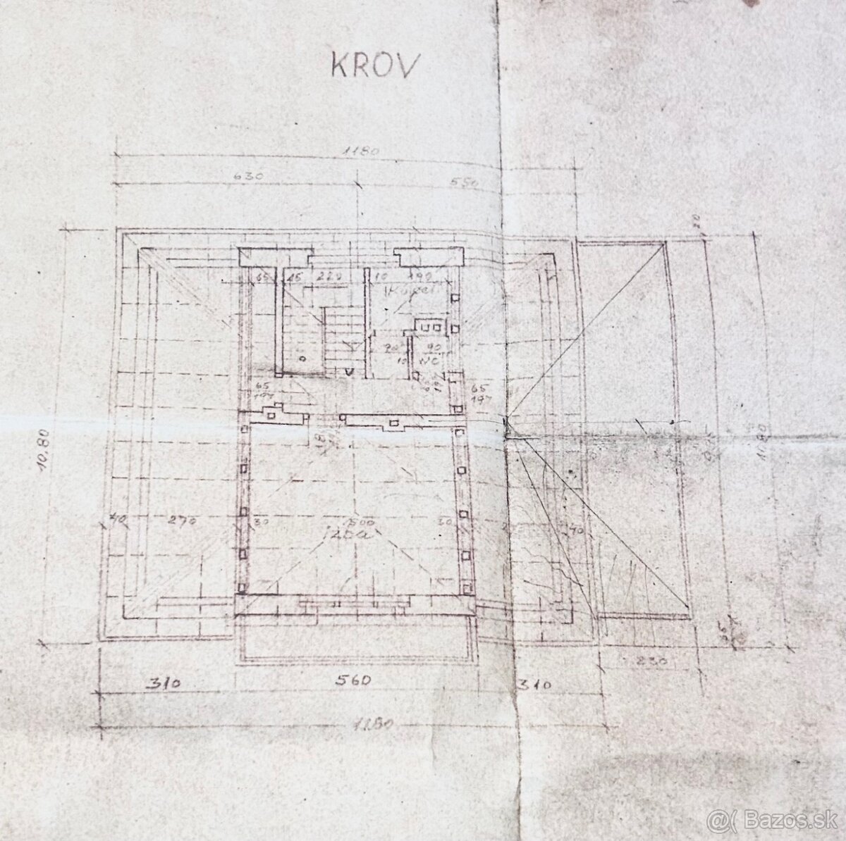 Na predaj rodinný dom s rozľahlým pozemkom 1788m2 MODRA - 9