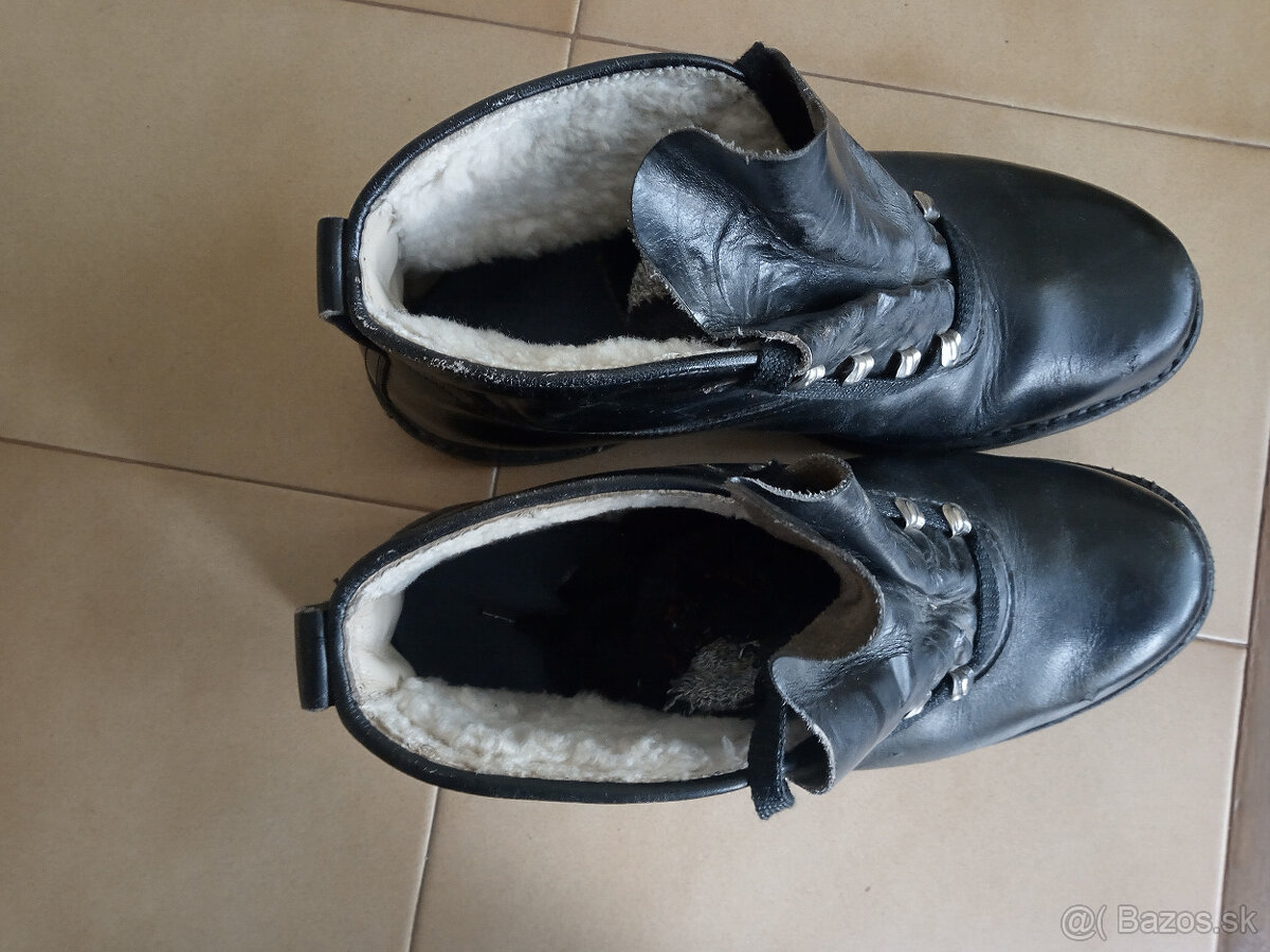Panska zimna kozena outdoorova obuv KITZBUHEL. - 9
