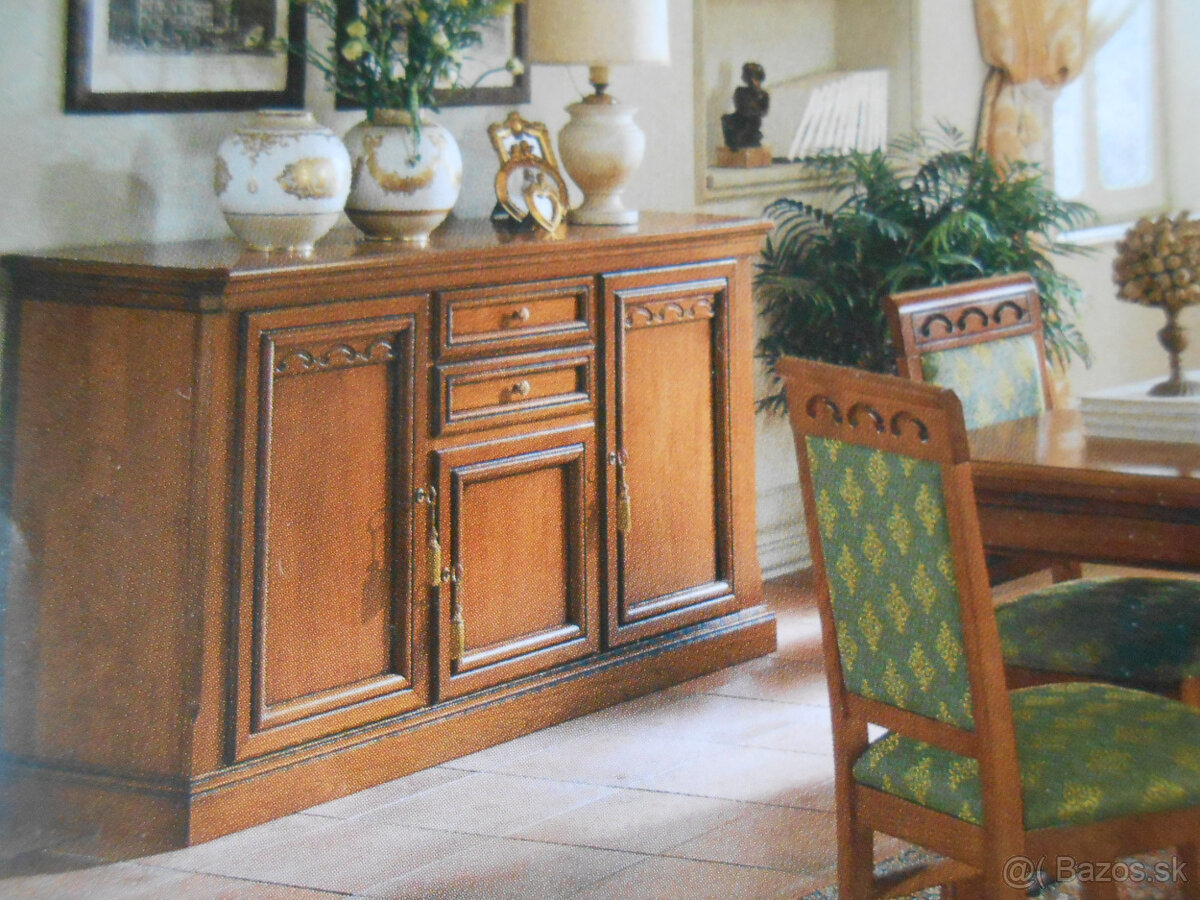 posteľ a komoda z masívu - 9