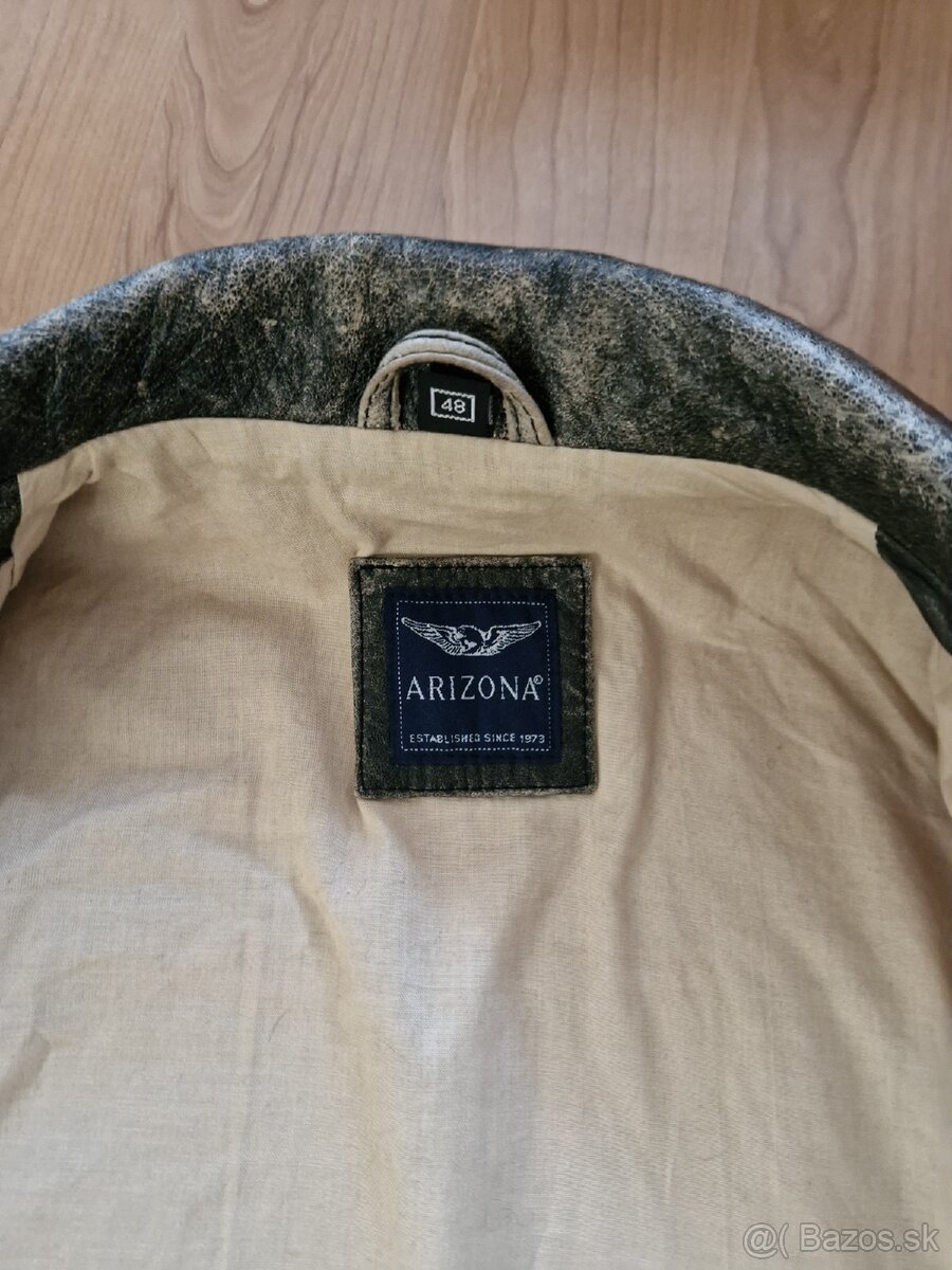 Oversize kožená bunda ARIZONA - 9