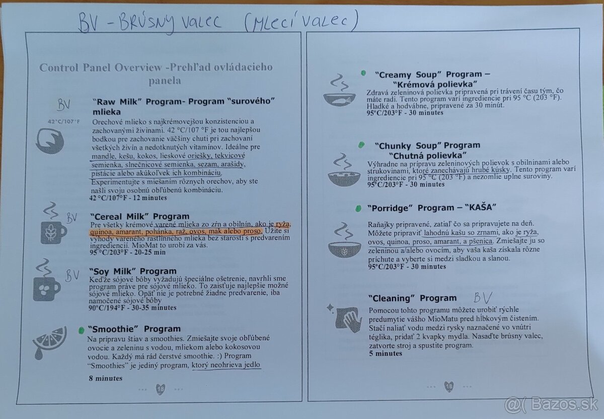 Predám nový typ Miomatu - 9