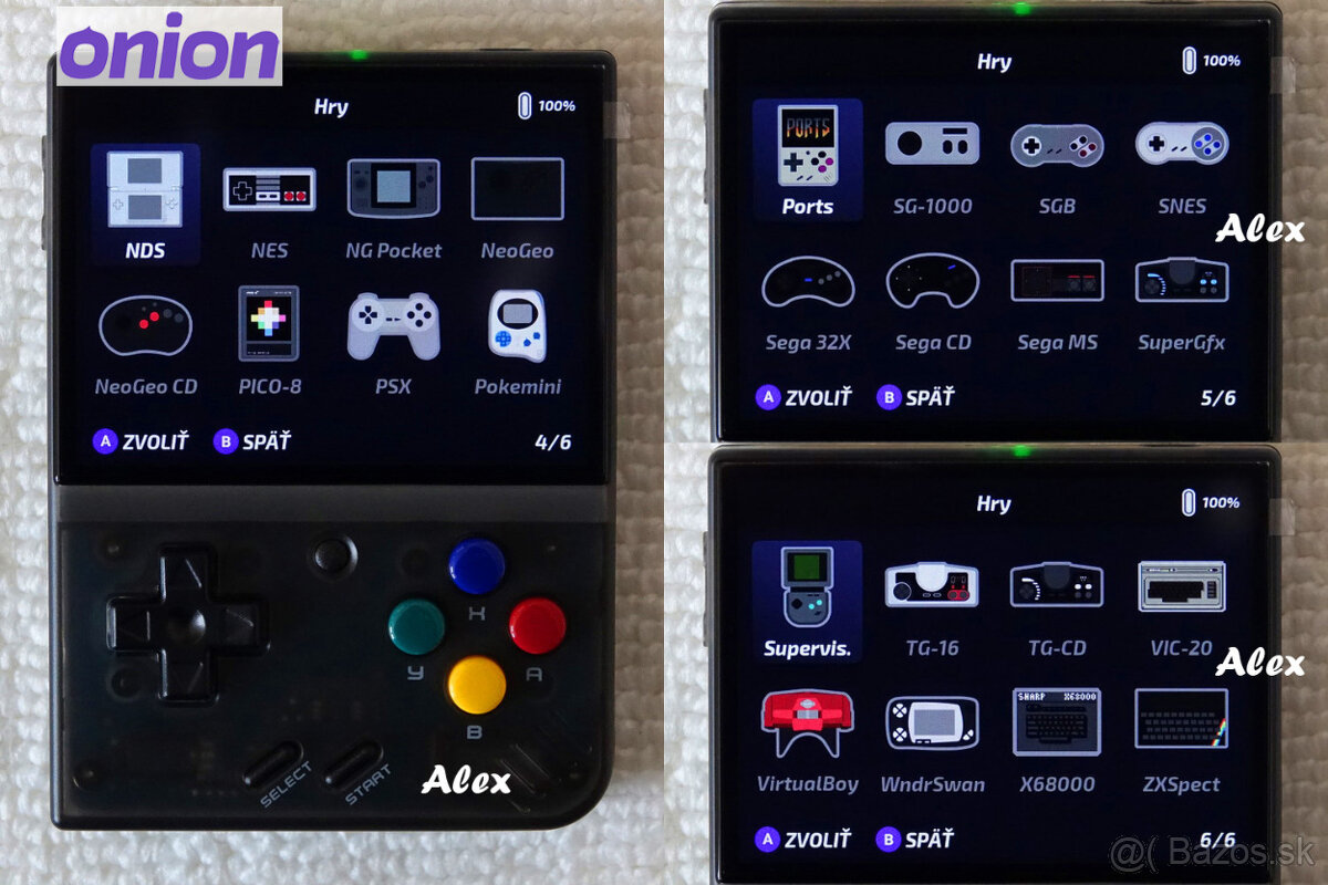 Nové MIYOO Mini Plus - EXTRA Game Boy, 60 tisíc hier, ONION - 9