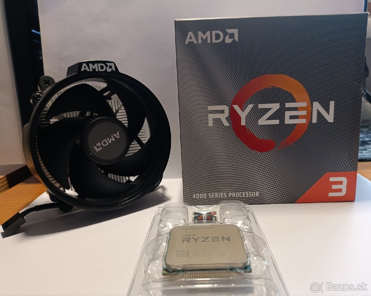 AMD Ryzen 3 4100+Stock chladič - 9