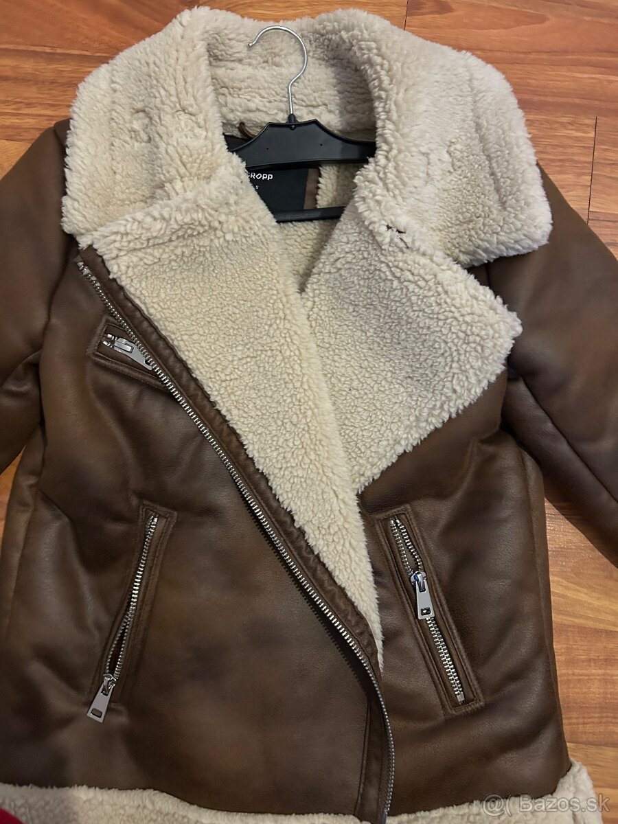 Kozuch zateplená kožená bunda - 9