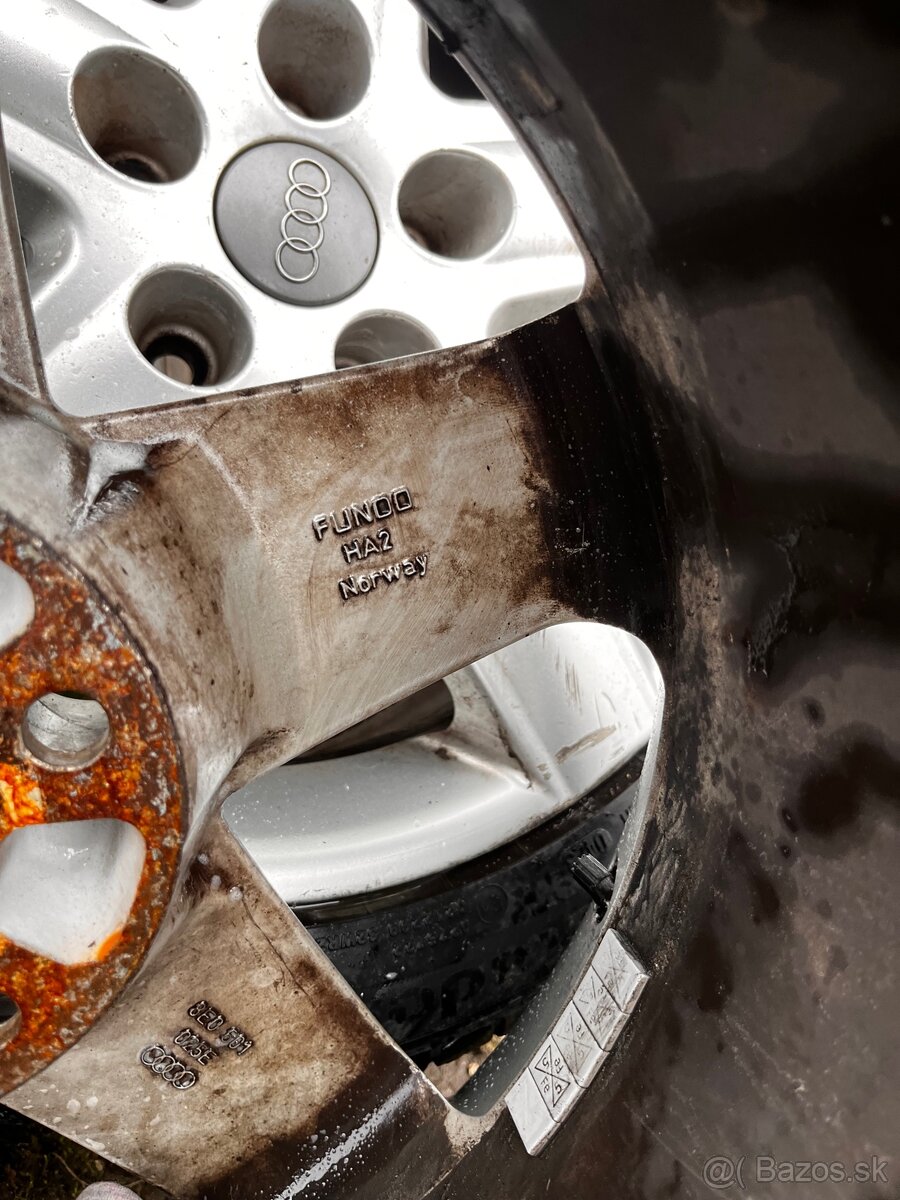 Alu disky 5x112 r17 + NOVÉ letné pneu 225/45 r17 - 9