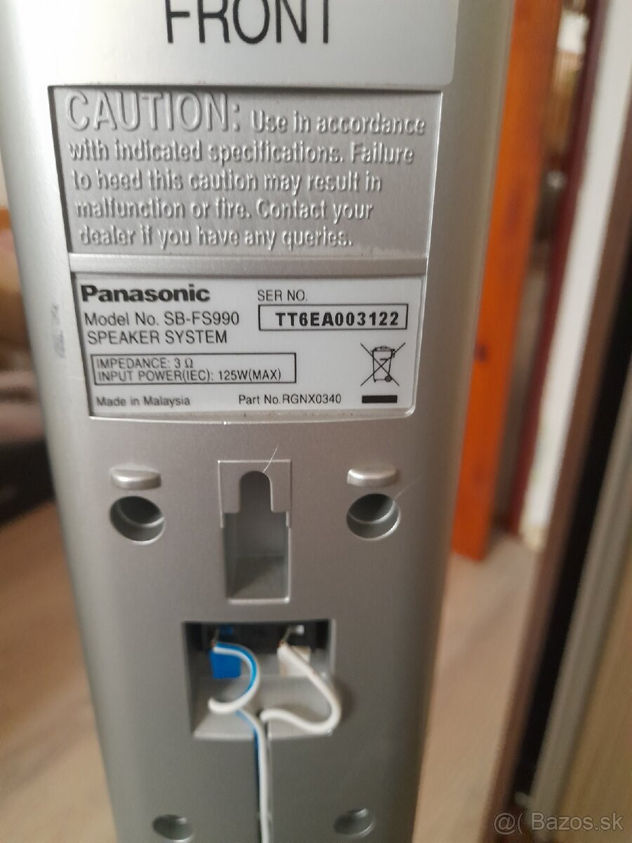 Panasonic, domáce kino 850 watt - 9