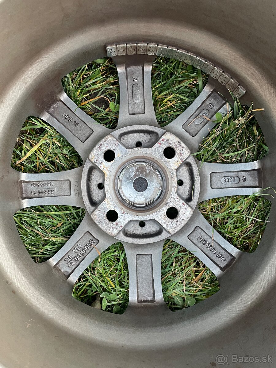 Na predaj komplet disky plus pneu zn. GEPARD WHEELS - 9