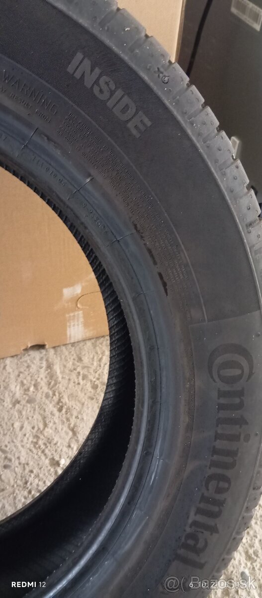 Predám dve letné pneumatiky195x60 R16 Continental - 9