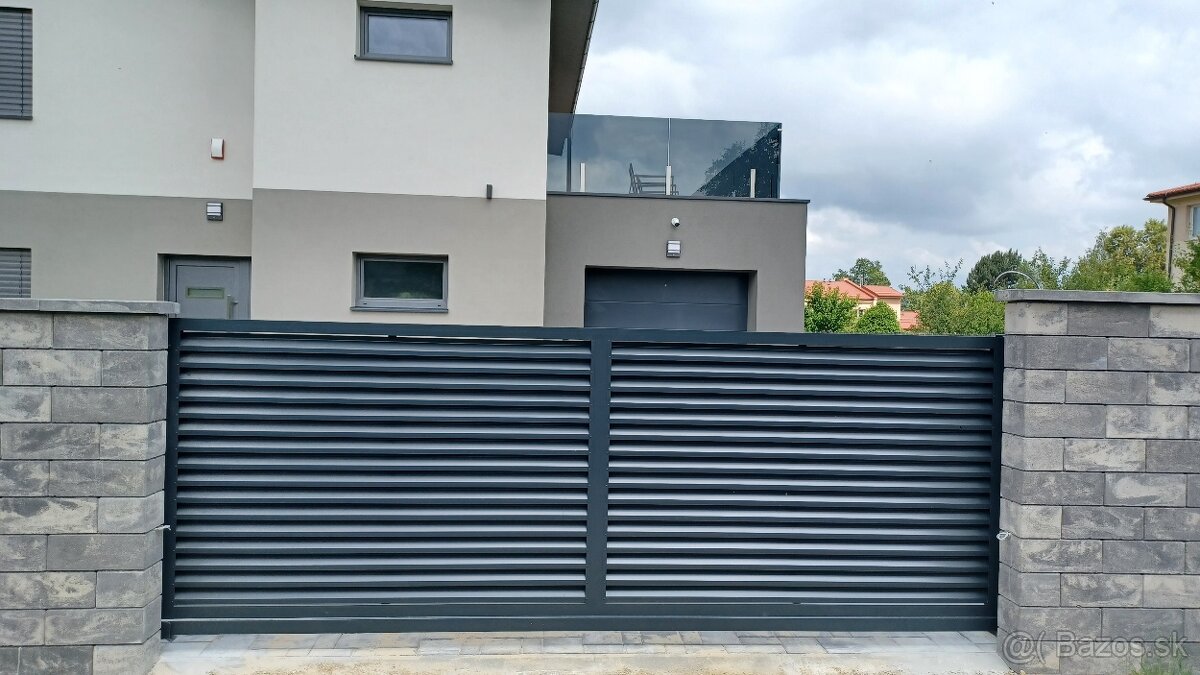 Hliníkové plotové lamely - 9