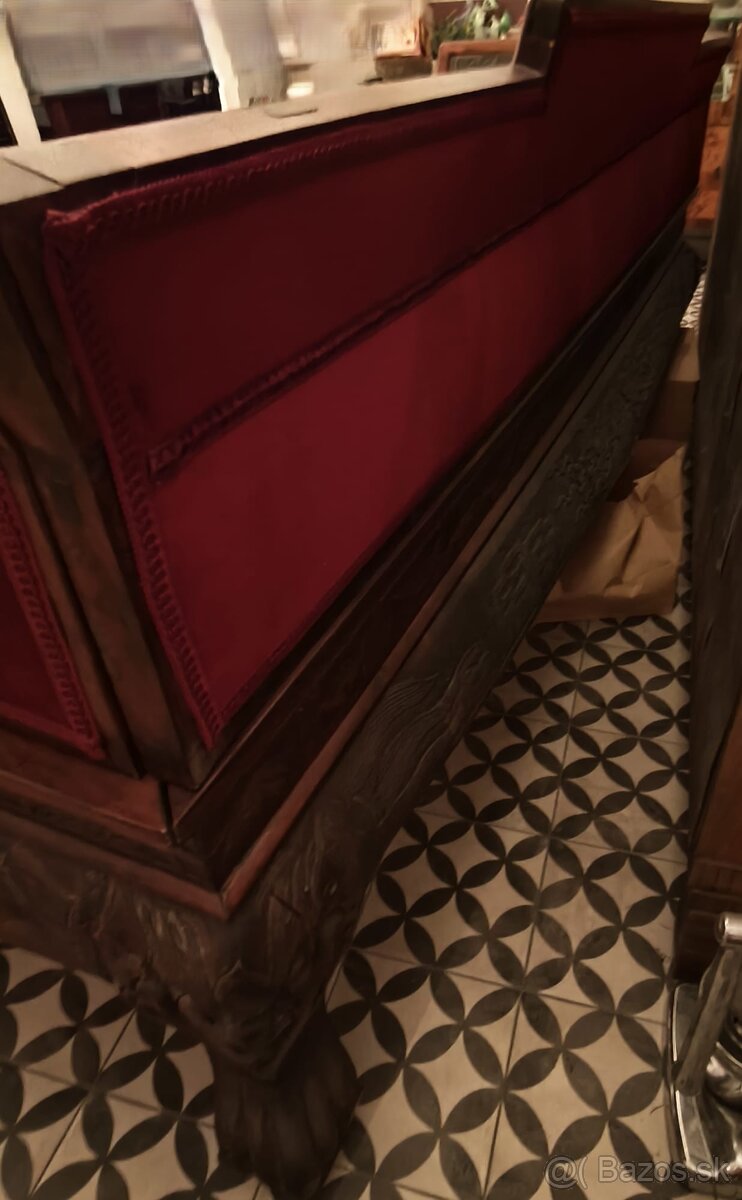 Unikátna starožitná čínska posteľ - 9