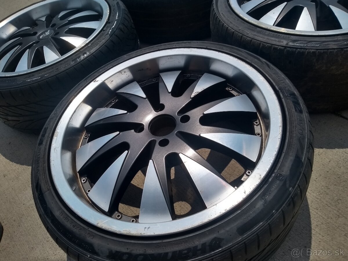 Prémiové športové hliníkové disky 4x100r17 s letnými pneu - 9