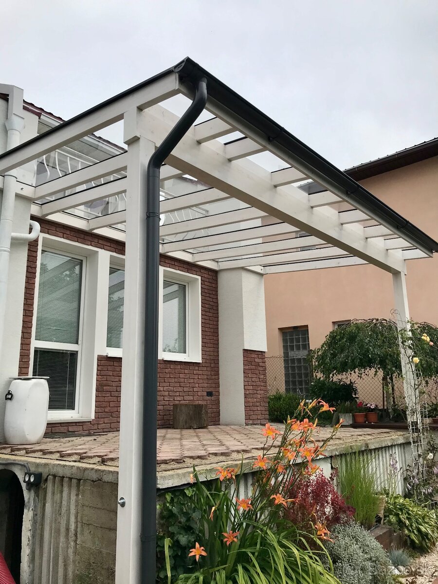 Pergoly Altánky Prístrešky Terasy Drevené Žaluzie - 9