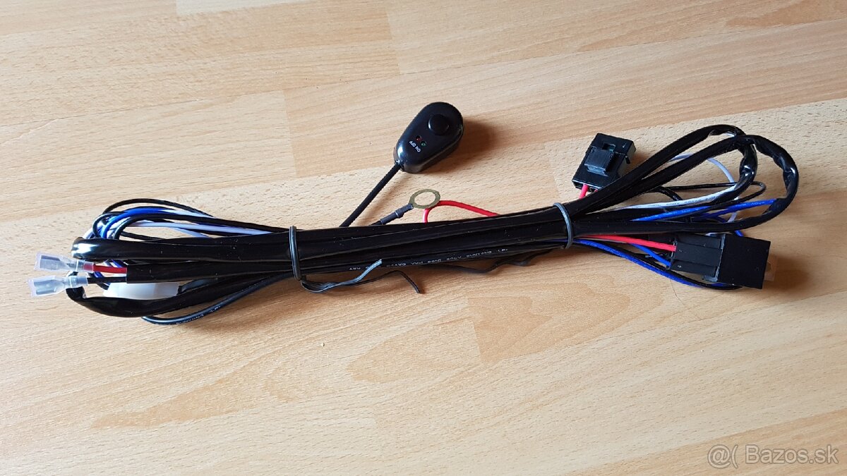 Kabeláž na led rampy - svetla
- 9