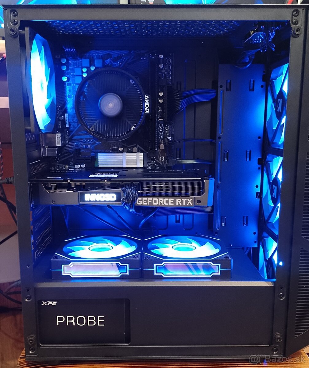HERNÝ PC–Ryzen 5+RTX 3060 12GB+NVMe+Win11 PRO - 9