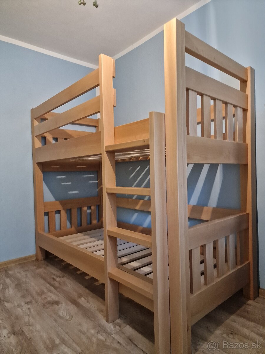Masívna poschodová postel - 9
