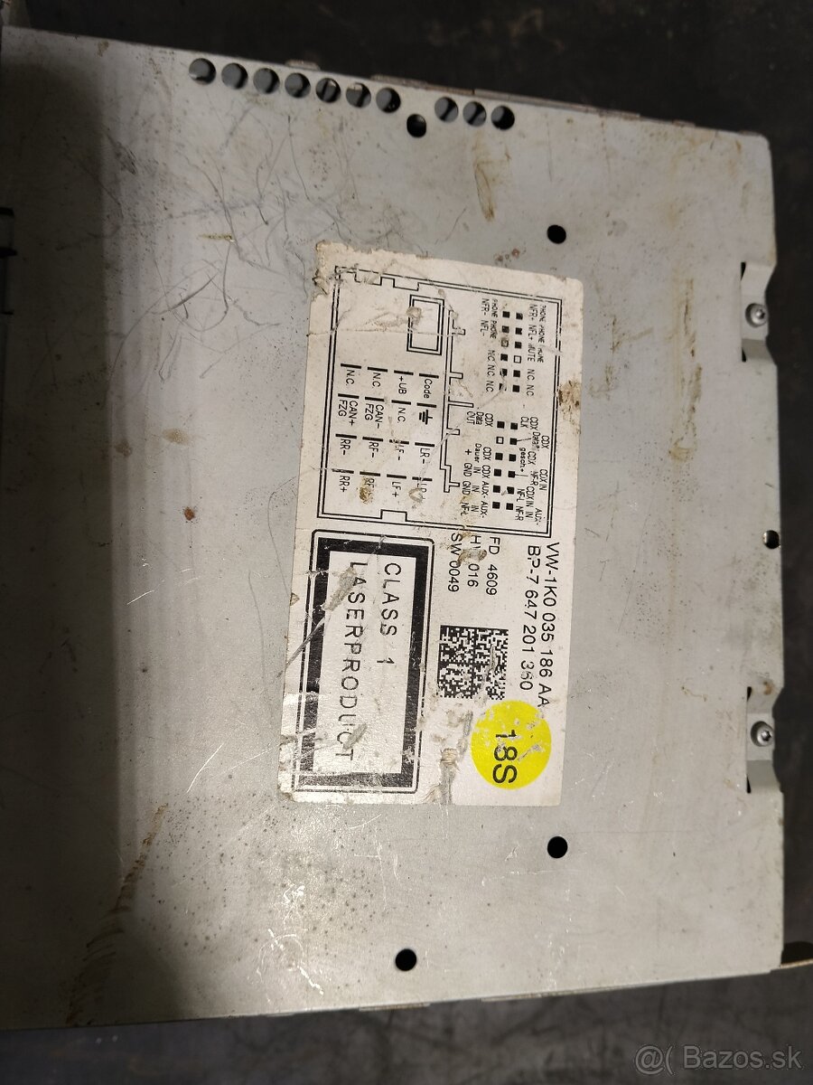 Autorádiá Volkswagen golf, Passat - 9