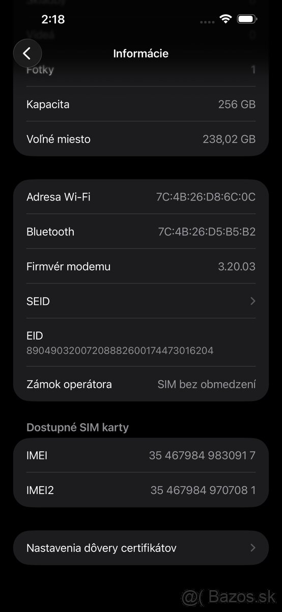 iPhone 15 Pro Max 256 GB Black Titanium - 9