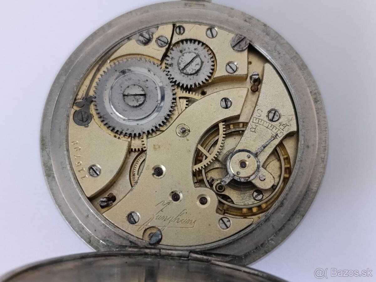 Kapesní hodinky JUNGHANS - erotický motiv - 9