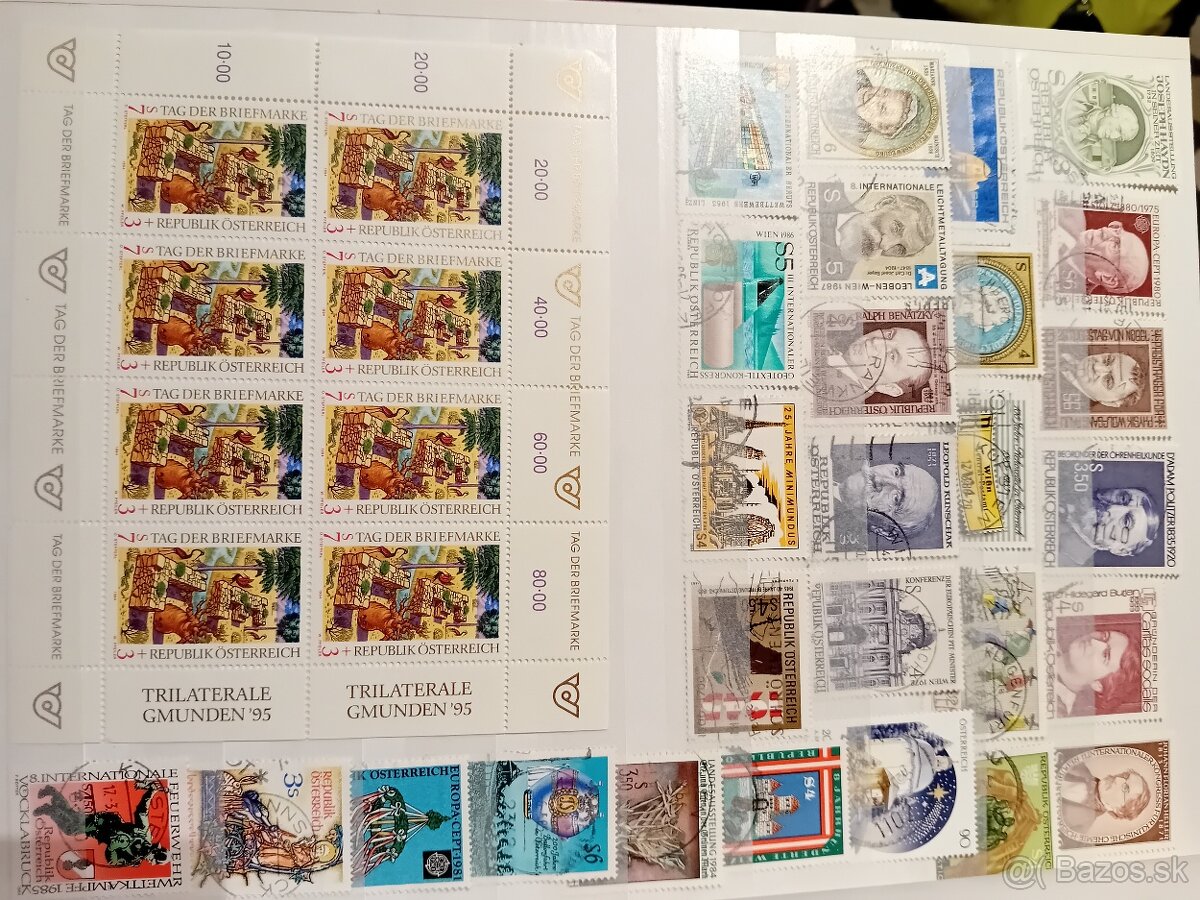 Známky Rakúsko v albume - 9